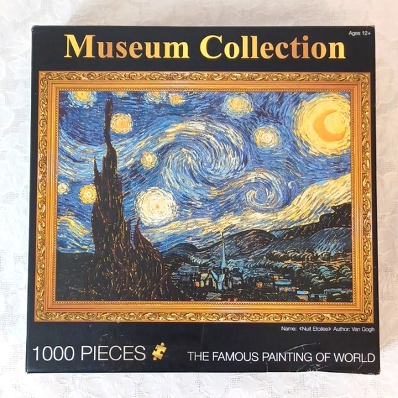 Museum Collection Other - 🔥1000-Piece Jigsaw Puzzle The Famous Painting of World
